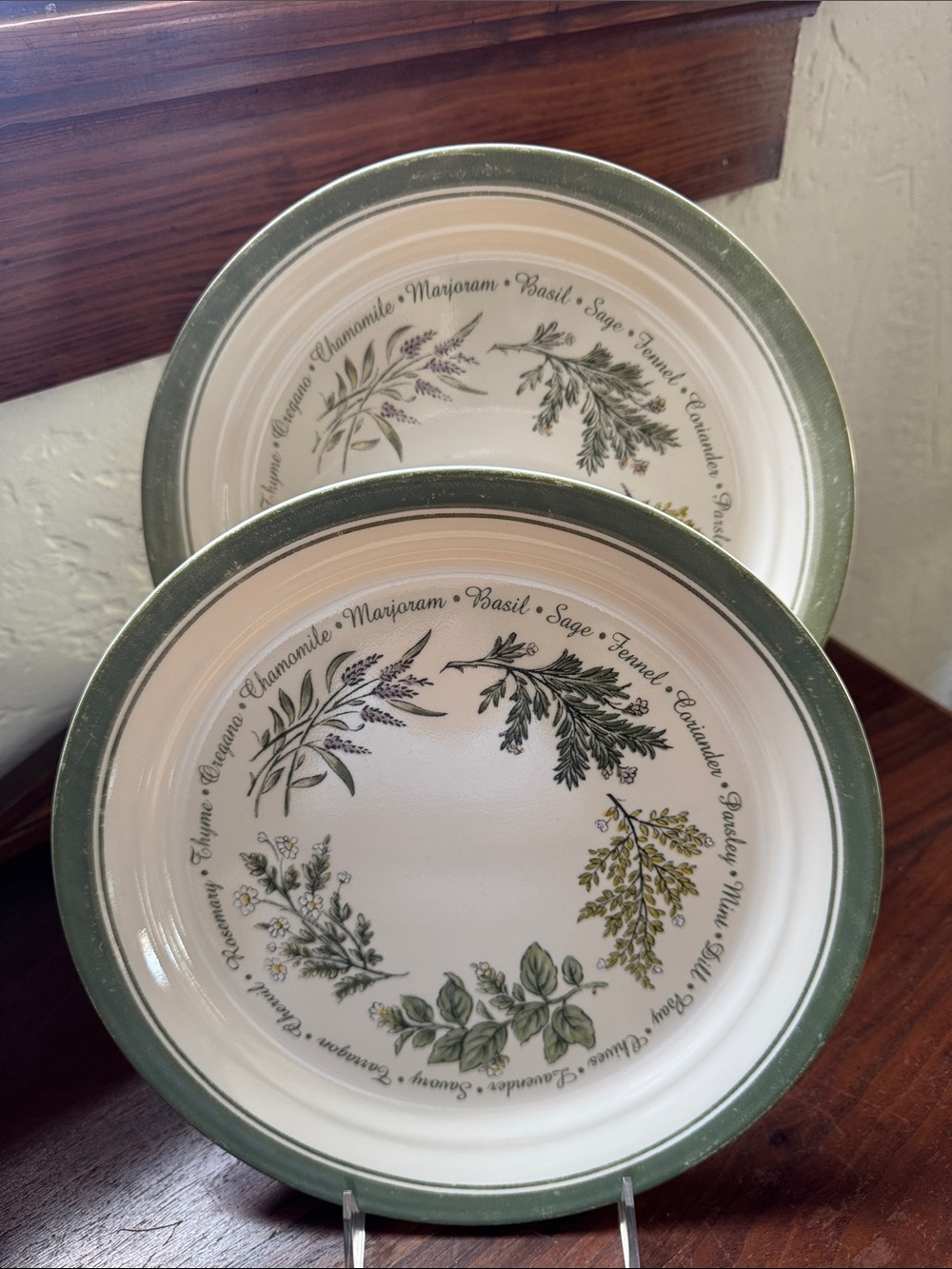 Corning Corelle Thymeless Herbs Collection Dinner Plates (2)